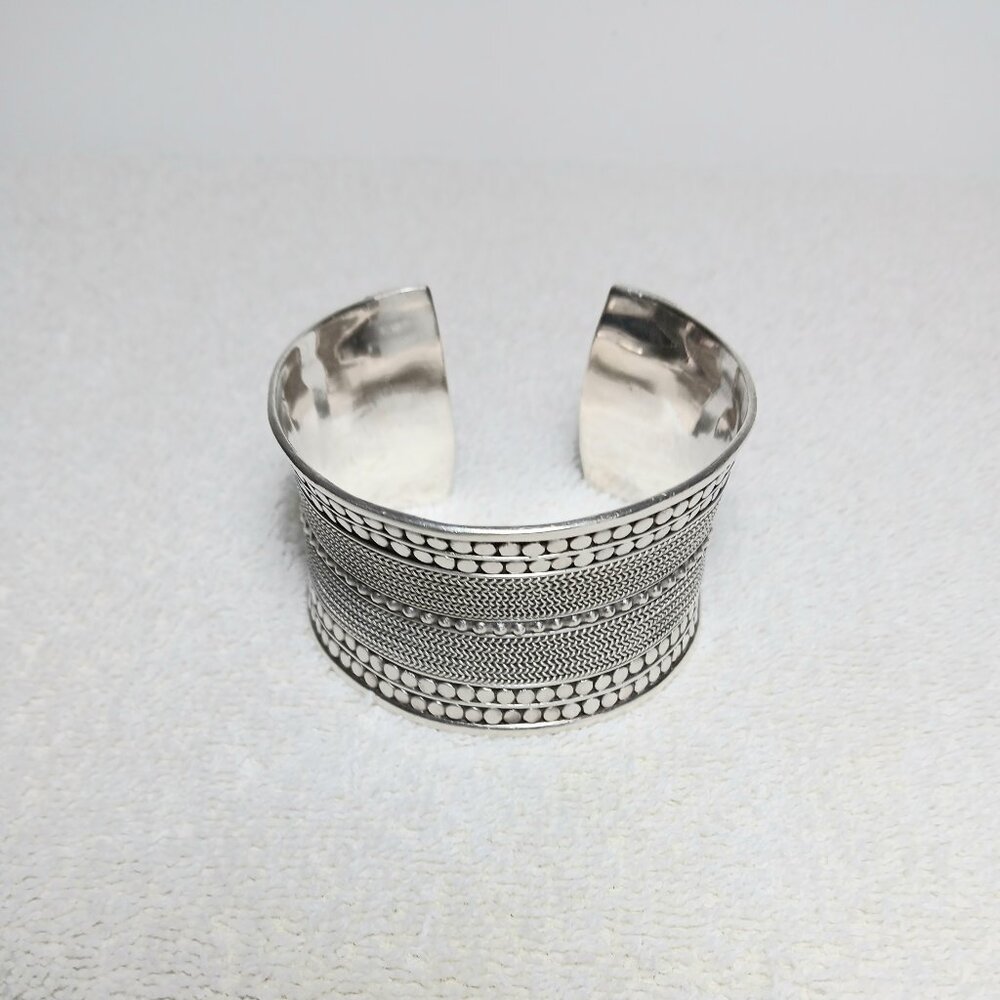 Bracelet (Cuff) - Solid Sterling Silver! - image 1